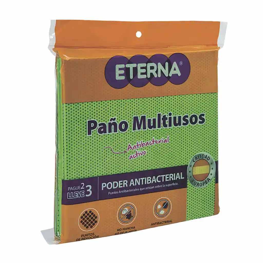 Eterna Paño Multiusos Antibacterial
