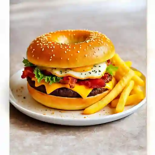 Burger Bagel