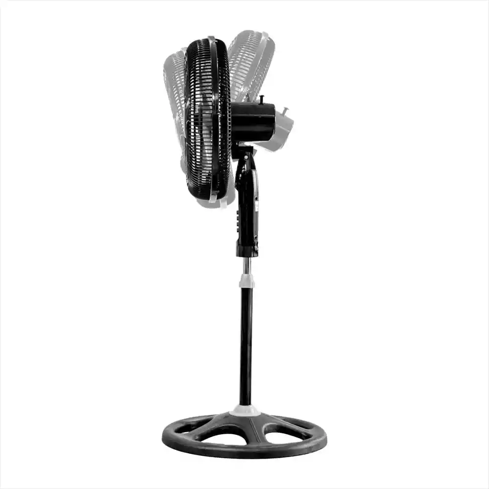 Ventilador Altezza Pro 18 2 en 1 6 Aspas Mp Negro Asf Pg2988b