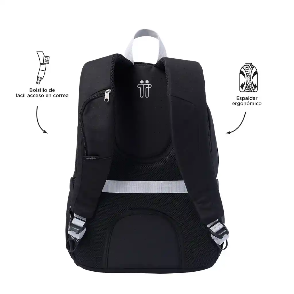Morral Ejecutivo Porta Pc 14" Goctal 2.0 Negro Unisex