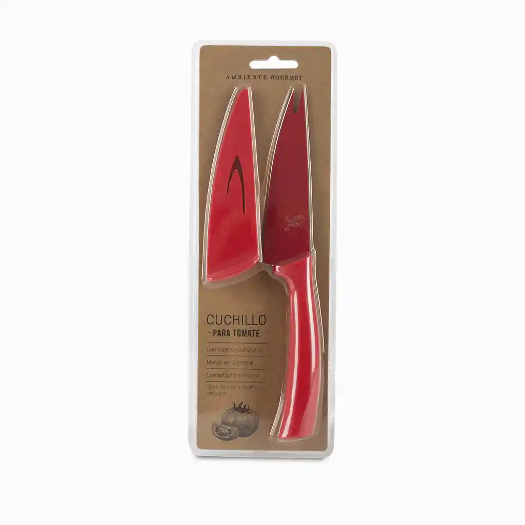 Cuchillo Para el Tomate Rojo Ambiente Gourmet