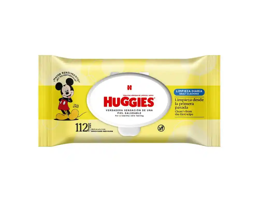 Huggies Toallita Húmeda Limpieza Diaria 112U