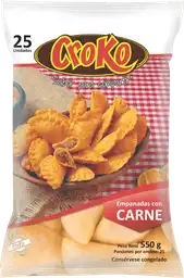 Empanada Con Carne Croko X25 *550gr
