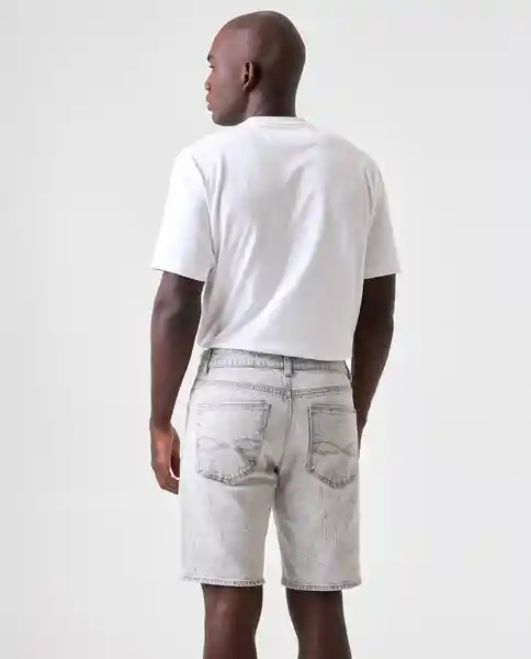 Bermuda Hombre Gris Talla 32 552G004_GRI161107