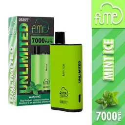 Vape Fume Mint Ice (5%) Unlimited 7000 Puffs - 1 Ud.
