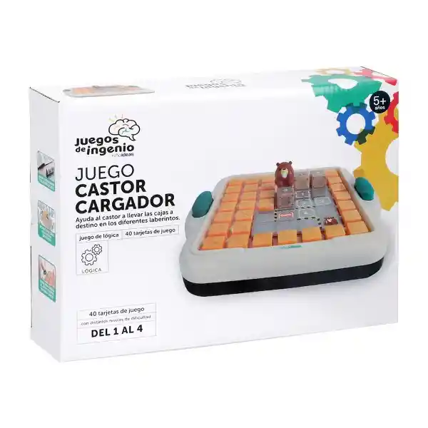 Juego de Mesa Castor Cargador Lógica Diseño 0001 Casaideas