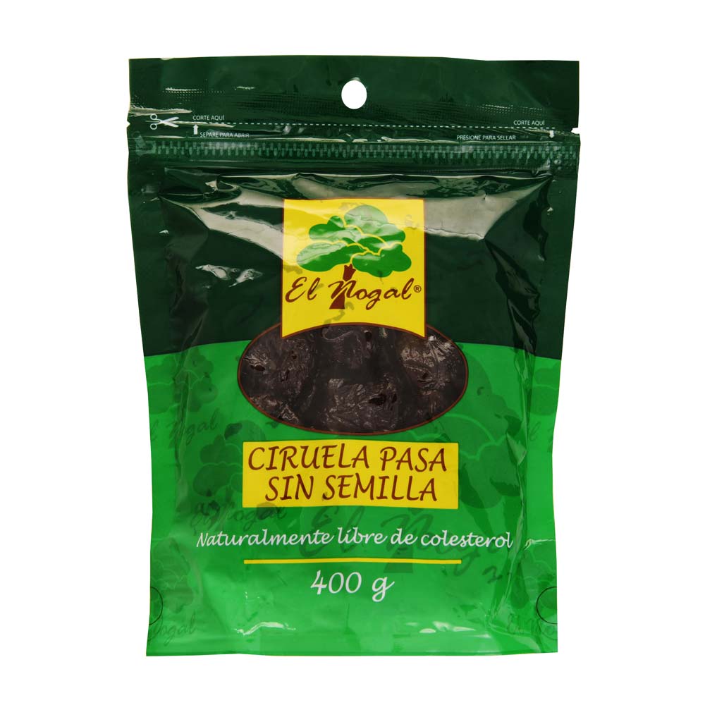 El Nogal Ciruela Pasa sin Semilla 400 g