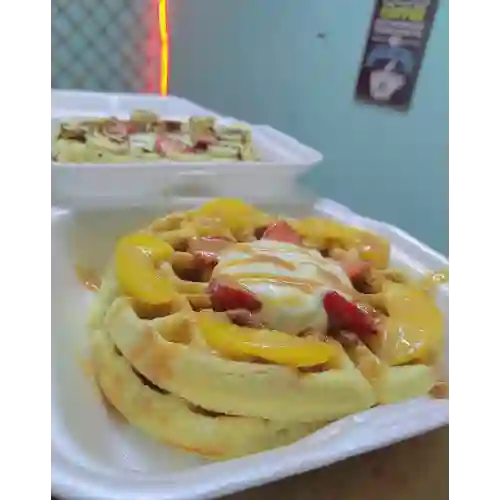 Waffle con Crema