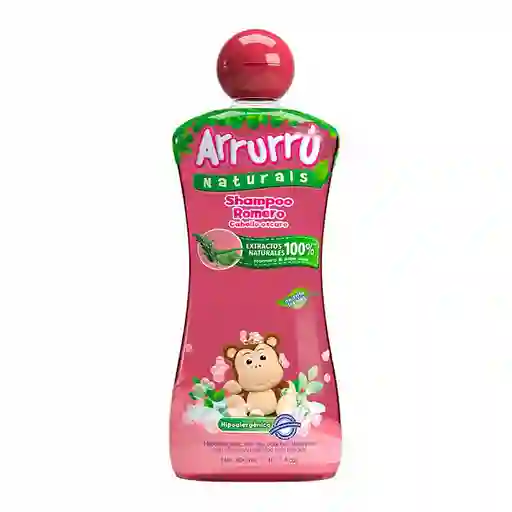 Arrurrú Champú Naturals Romero Cabello Oscuro