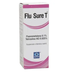 Flu-Sure T Suspensión Oftálmica (0.1 % / 0.025 %)
