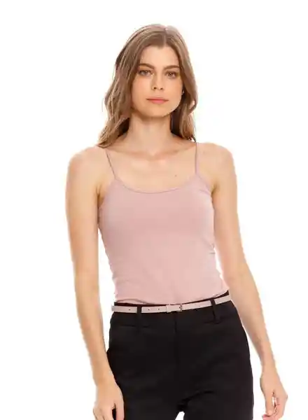 Tank Top Para Mujer Rosado 1 Talla XL