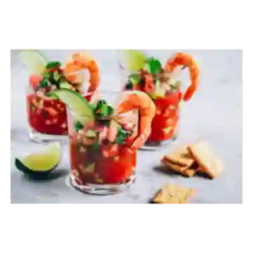 Ceviche palmitos de cangrejo