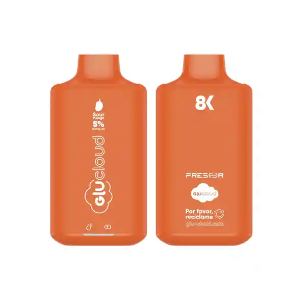 Glu Cloud Vapeador Sour Mango 8k