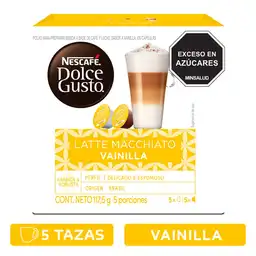 Cápsulas de Café NESCAFÉ DOLCE GUSTO Vainilla 117.5 g