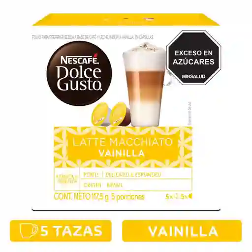 Cápsulas de Café NESCAFÉ DOLCE GUSTO Vainilla 117.5 g