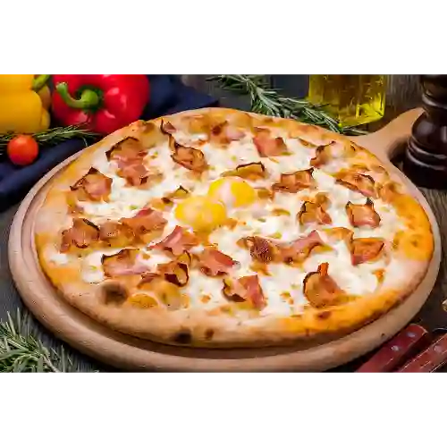 Pizza Carbonara de Pollo
