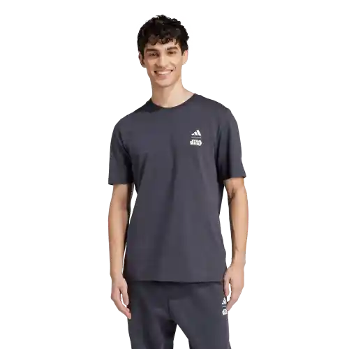 Adidas Camiseta Manga Corta Entrenamiento Hombre Gris Talla S