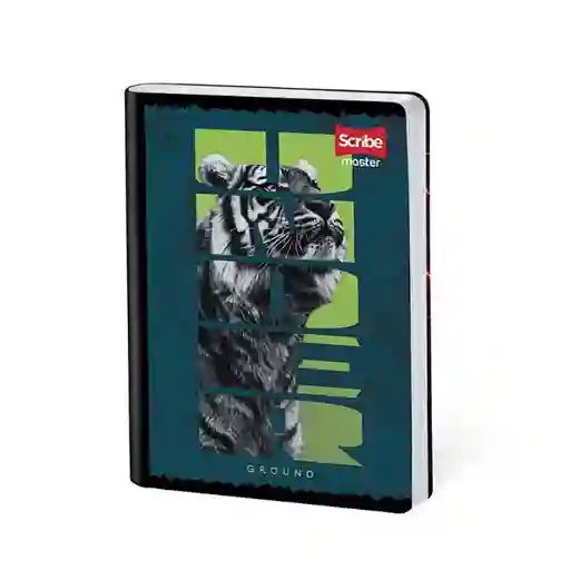 Scribe Cuaderno Cosido 95 Master Unisex 100 Hojas Doble Línea