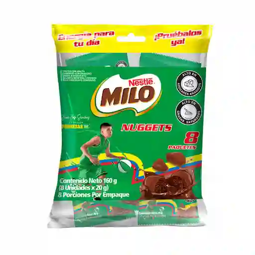 Milo Nuggets Cubiertos de Chocolate