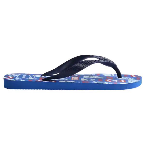 Sandalias Top Marvel Lgmn Azul Estrella T. 44 4146953 Havaianas