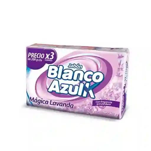 Azulk Jabón Blanco Lava Ropa Aroma Mágica Lavanda