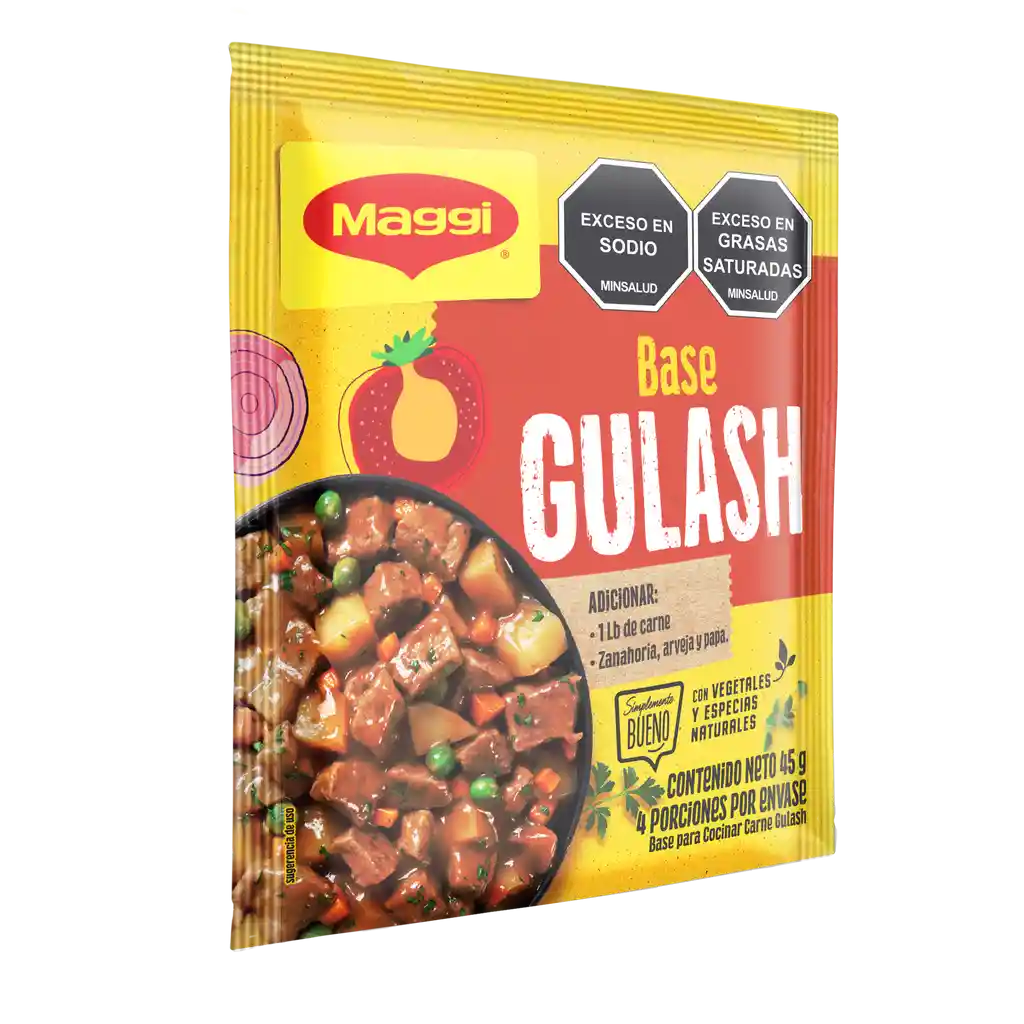 Base MAGGI para carne Gulash x 45g