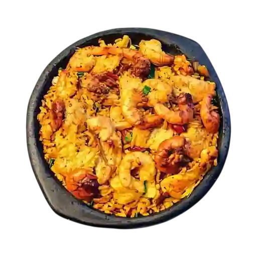 Arroz Pollo Camarón de la Casa Mediano