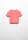 Camiseta Orca Coral Talla 66 Niños Mango