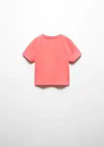 Camiseta Orca Coral Talla 66 Niños Mango