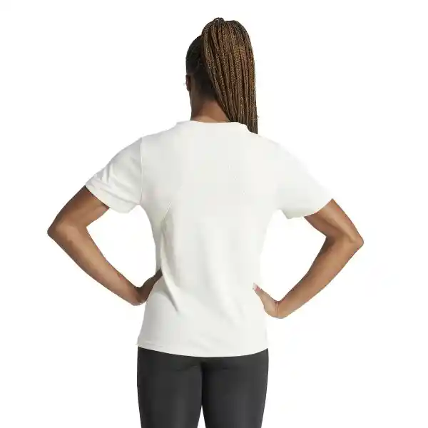 Adidas Camiseta D4t Hiit Sc T Mujer Blanco Talla L IU1124