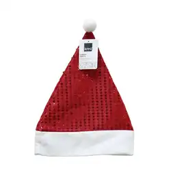 Gorro Santa Lentejuelas Navidad Krea