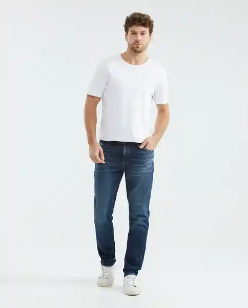 Jean Slim Fit Masculino Azul Clásico 28/30 Chevignon