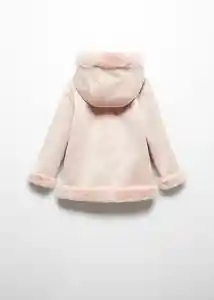 Abrigo Leonora Rosa Pastel Talla 70 Niña Mango