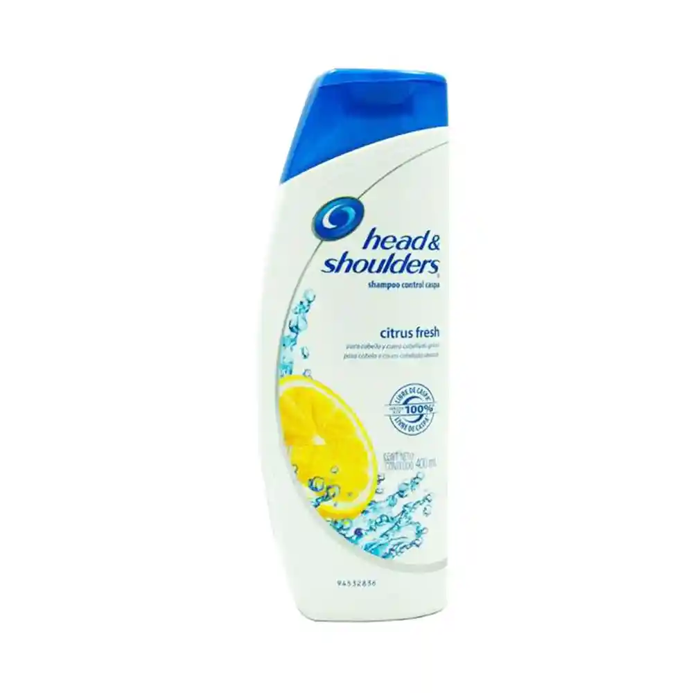 Head & Shoulders Shampoo Control Caspa Citrus Fresh