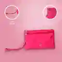 Bolso Multiuso Con Asa de Mano Rosa Serie Miniso