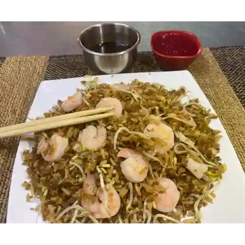 Chow Fan con Camarones