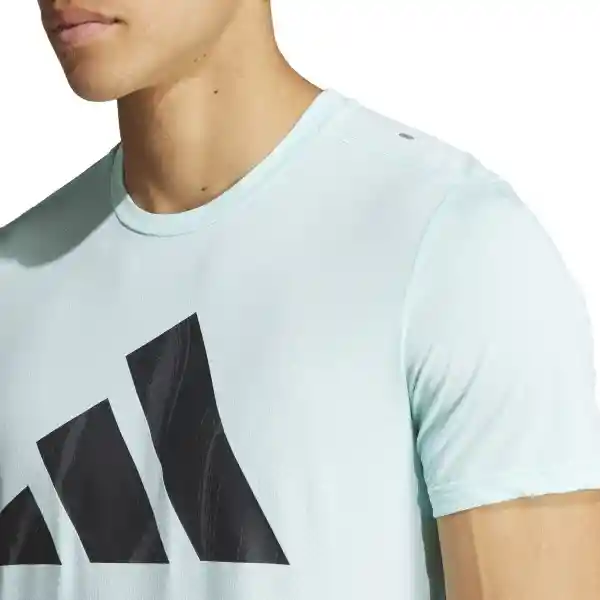 Adidas Camiseta Bos Tee Para Hombre Azul Talla XL