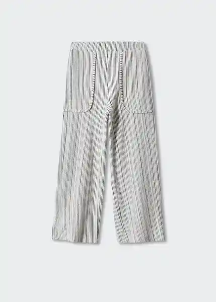 Pantalón Campbell Antracita Talla 12 Niñas Mango