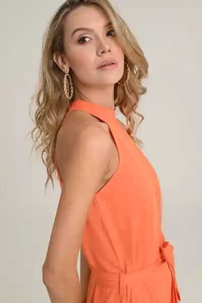 Vestido Aurora Color Naranja Talla S Ragged