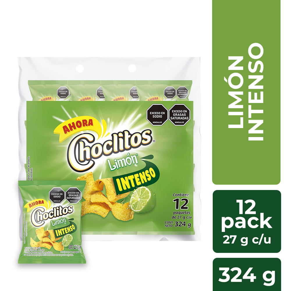 Pasabocas Choclitos de Limón 324 g