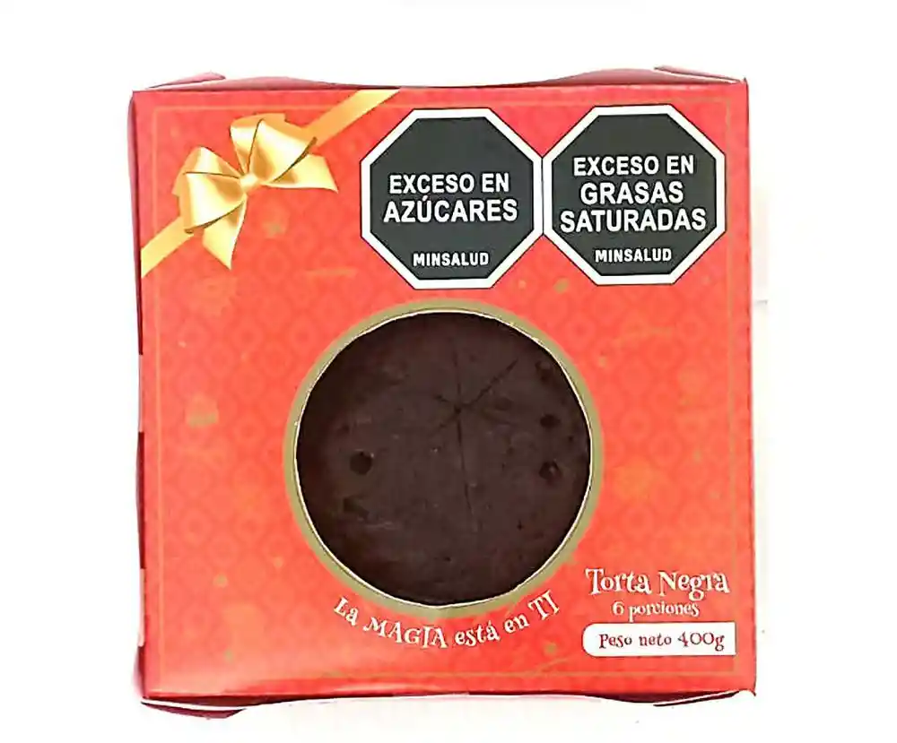 Torta Negra Envinada Marca Blanca