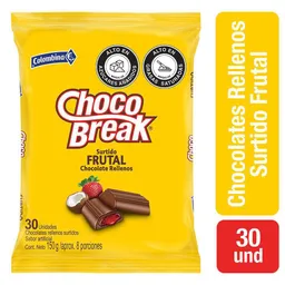 Choco Break Chocolates Rellenos Surtido Frutal