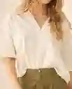 Camisa Blanco Celaje Claro Talla L 613G033 Esprit