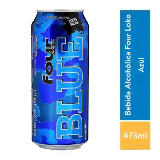 Four Loko Bebida Alcohólica Preparada Azul