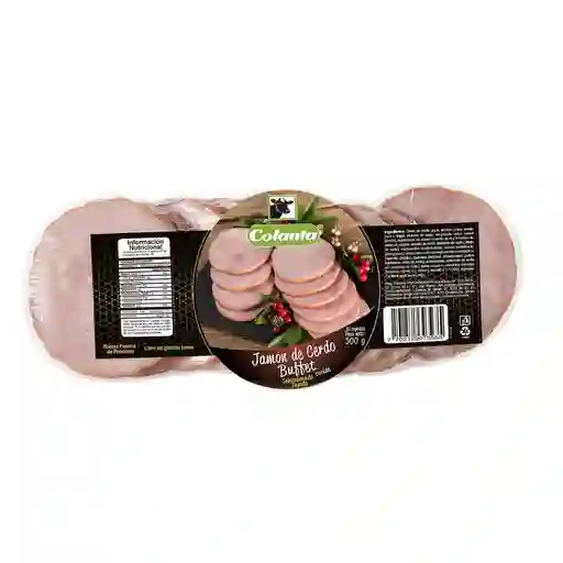 Colanta Jamón de Cerdo Buffet Cocido y Tajado