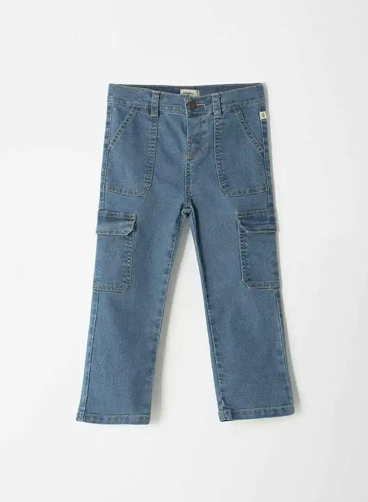 Pantalon Pantalon 12/18mese-indigomed