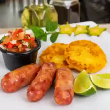 Chorizo y Arepa Brassanova