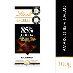 Lindt Chocolate Amargo 85%