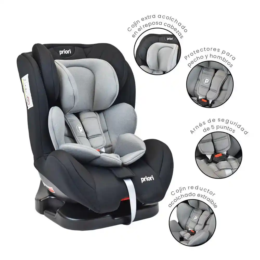 Silla Carro Bebe Negro C