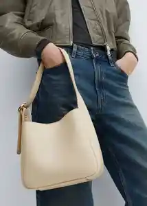 Bolso I Salva Off White Talla 99 Mujer Mango